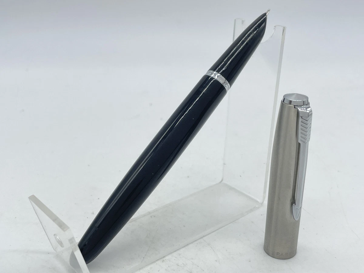 ◆未使用'50年代 米国製◆パーカー21スーパー 銀キャップ グレー ペン先 F Parker 21 for sale | eBay