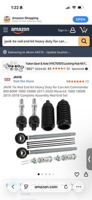 Javik Tie Rod end Kit heavy Duty For Can-am Commander 800 800r 1000 1000r
