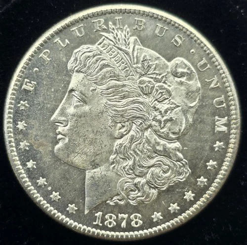 1878 Morgan Silver Dollar Uncirculated Coin