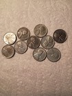 1943-D- S 5 of Each Lincoln Wheat Cent Penny Steel Penny — photo 1
