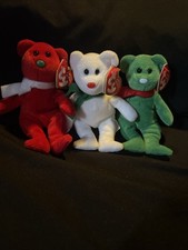 Ty Jingle Beanie Collection Designed As Holiday Ornaments and/Or Gift Tags. NWT