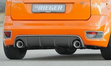 Ford Focus ST MK2 Pre Facelift RIEGER Rear Bumper Insert / Diffuser Gloss Black