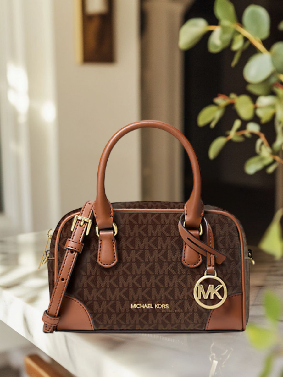 Michael Kors Thompson Extra-Small Women MK Logo Convertible