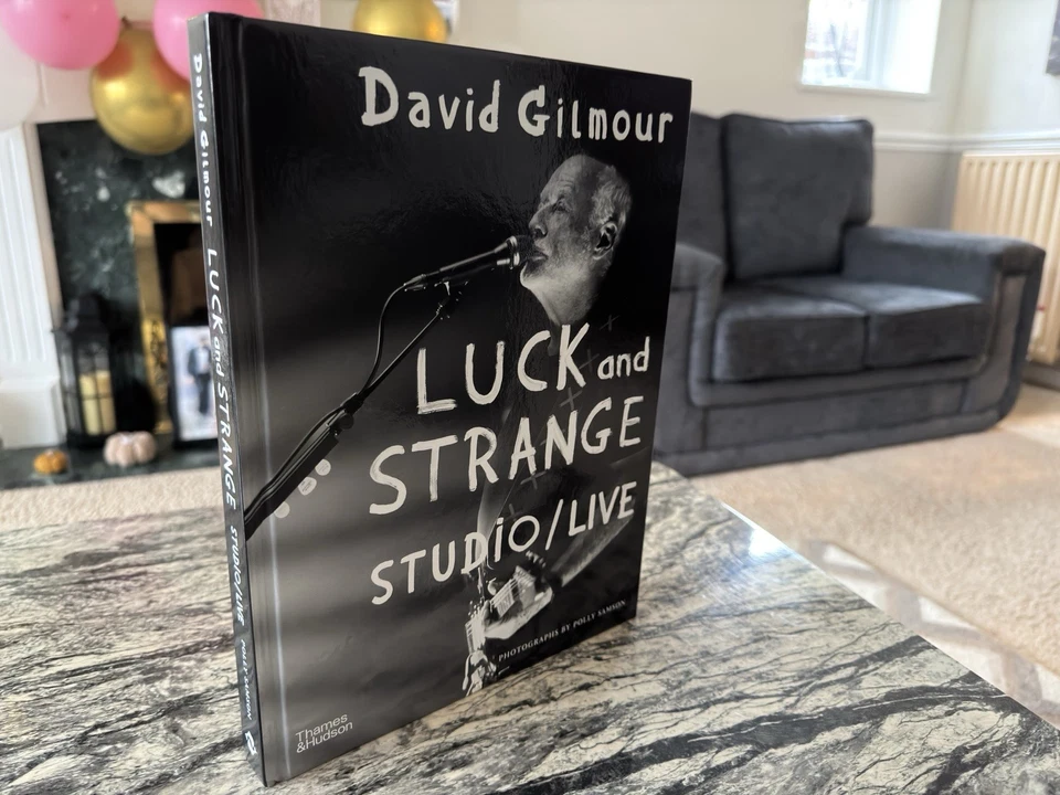 David Gilmour Luck and Strange Signed Autographed Pink Floyd Hardback✅ - Image 2 of 4