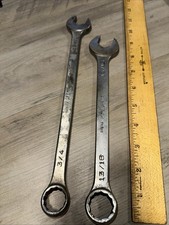 Mac Tools Combination Wrenches CW26 & CL24. 3/4” & 13/16” Used