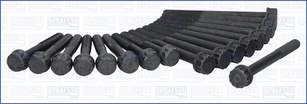 1X Ajusa 81035300 Zylinderkopfschraubensatz FüR KIA Hyundai-image