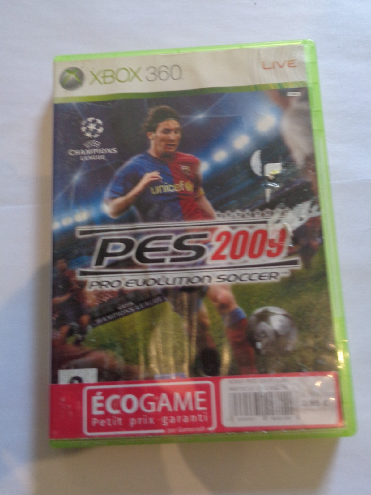 Jeux Video  XBox 360 PES 2009 : Pro Evolution Soccer complet