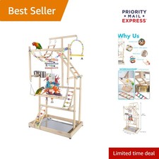 Large Multi-Level Parrot Playpen   Enrich Your Bird's Life with Safety  Fun