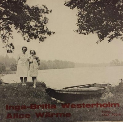 Inga Britta Westerholm, Alice Warme Den Gamla Hallelujasangen 7'' vinyl Sweden