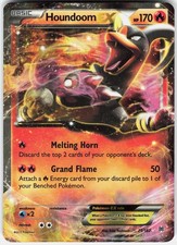 Pokemon Houndoom EX 21/162 Holo EX Rare BREAKthrough Pokemon Near Mint on eBay