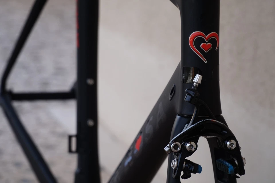 De Rosa King XS rim frameset 55cm - Image 3 of 4