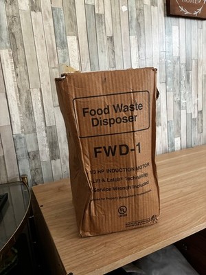 InSinkErator FWD-1 Food Waste Disposer 1/3 HP + Lift & Latch Technology