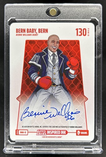 2026 Bo Jackson Battle Arena Bern Baby Inspired Ink Battlefoil Auto #BWA-7