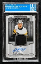 2024-25 Upper Deck The Cup Rookie 230/249 Owen Pickering #193 Patch Auto 1pa2
