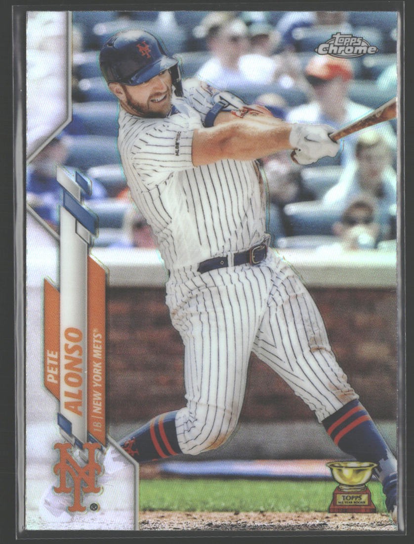 2020 Topps Chrome #80 Pete Alonso Refractor