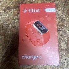 Fitbit Charge 6 Red Activity Tracker, Heart Rate Monitor, Sleep Tracker