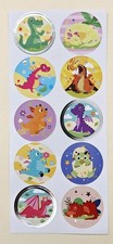 Dinosaurs Kids. Sticker sheet.