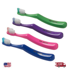 Kids 28-Tuft Toothbrush Soft Nylon Bristles w/ Power Tip 144 Count Box Dental