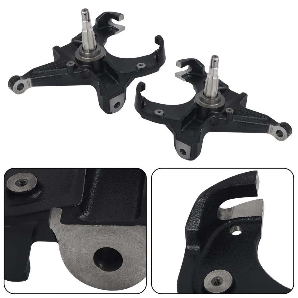 Kit de eixos de redução de queda 3" com rotor grosso de 1" para Chevy C10 1975 1976-1987 - Imagem 3 de 4