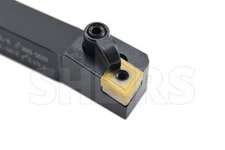 Shars 1/2 x 4" LH MCLN Indexable Turning Tool Holder CNMG Insert New !]