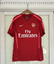 Arsenal 2010-2011 Soccer Training Jersey Football Kit Shirt Size M
