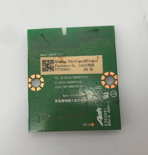 Sharp WiFi Module Board ZDGFMT7612U For LC-55P6000U Tested Free Shipping - Bild 2 von 2