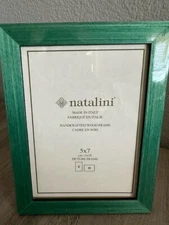 5x7 NATALINI PHOTO/PICTURE FRAME GREEN
