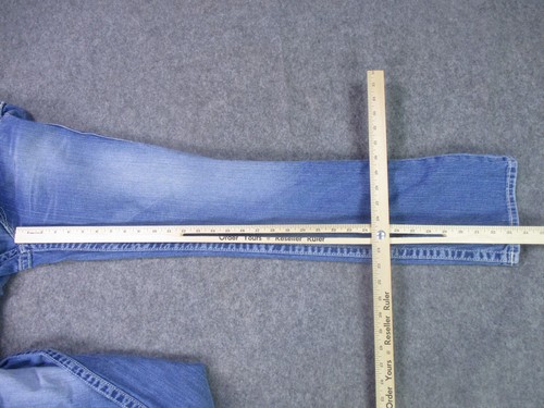 Pantalones de mezclilla azul True Religion para hombre 30 Billly Y2K bigotes rectos EE. UU. 32x34 - Imagen 11 de 20