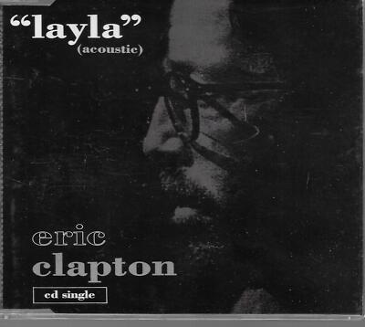 Eric Clapton Layla (Acoustic) European CD Single Europe