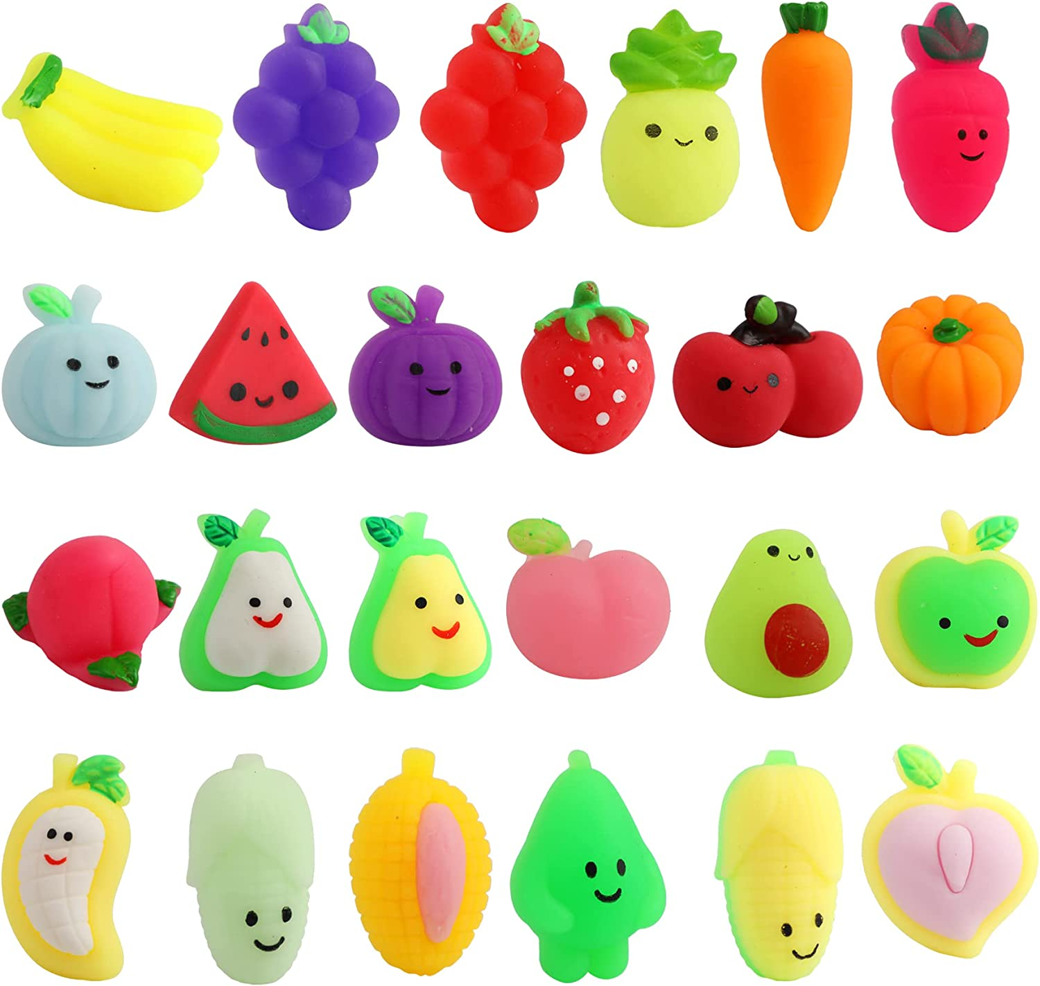 fruit mochi squishies