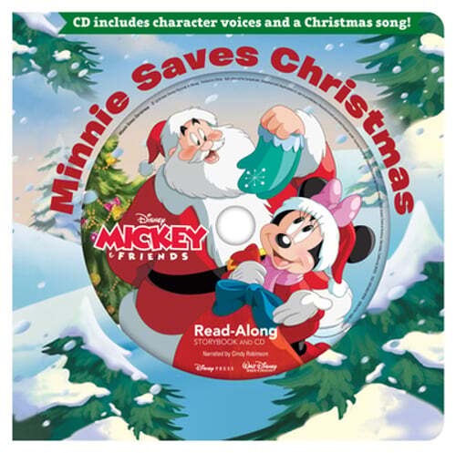 Minnie Saves Christmas Readalong Storybook & CD by Disney Books: Used