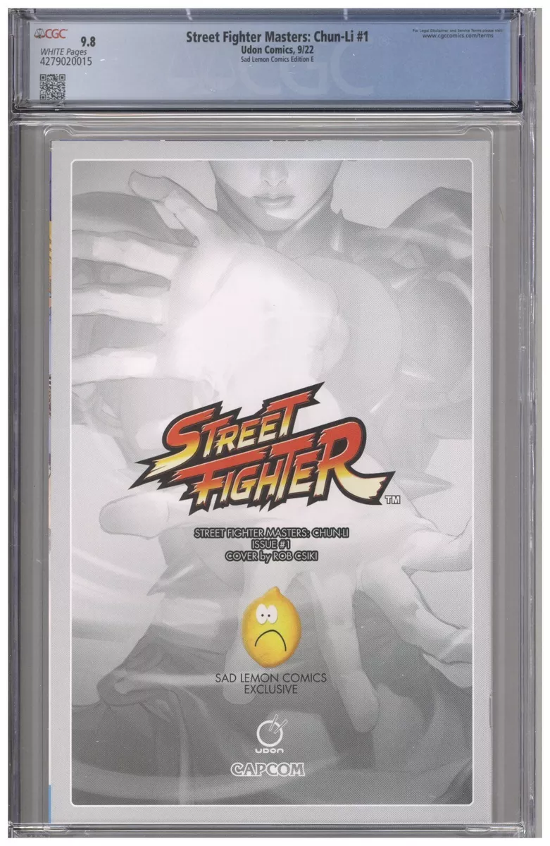 STREET FIGHTER MASTERS: CHUN LI #1 ROB CSIKI EXCLUSIVE OPTIONS – KRS Comics  LLC