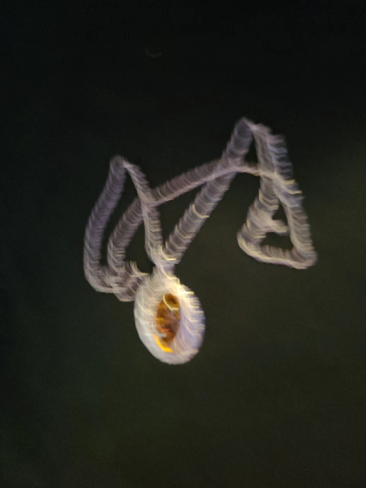 Baltic Amber Gemstone Handmade 925 Sterling Silver Unisex Necklace For Gift - Image 2 of 3