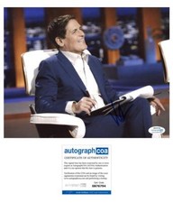 Mark Cuban "Shark Tank" AUTOGRAPH Signed 8x10 Photo B ACOA
