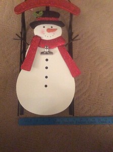 Snowman/sled Decoration