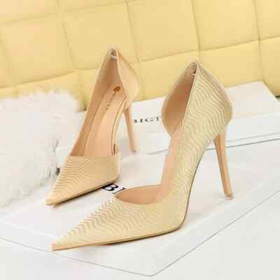 luxe LARIO 1898 chaussures escarpins daim noir 38 talon haut tout cuir