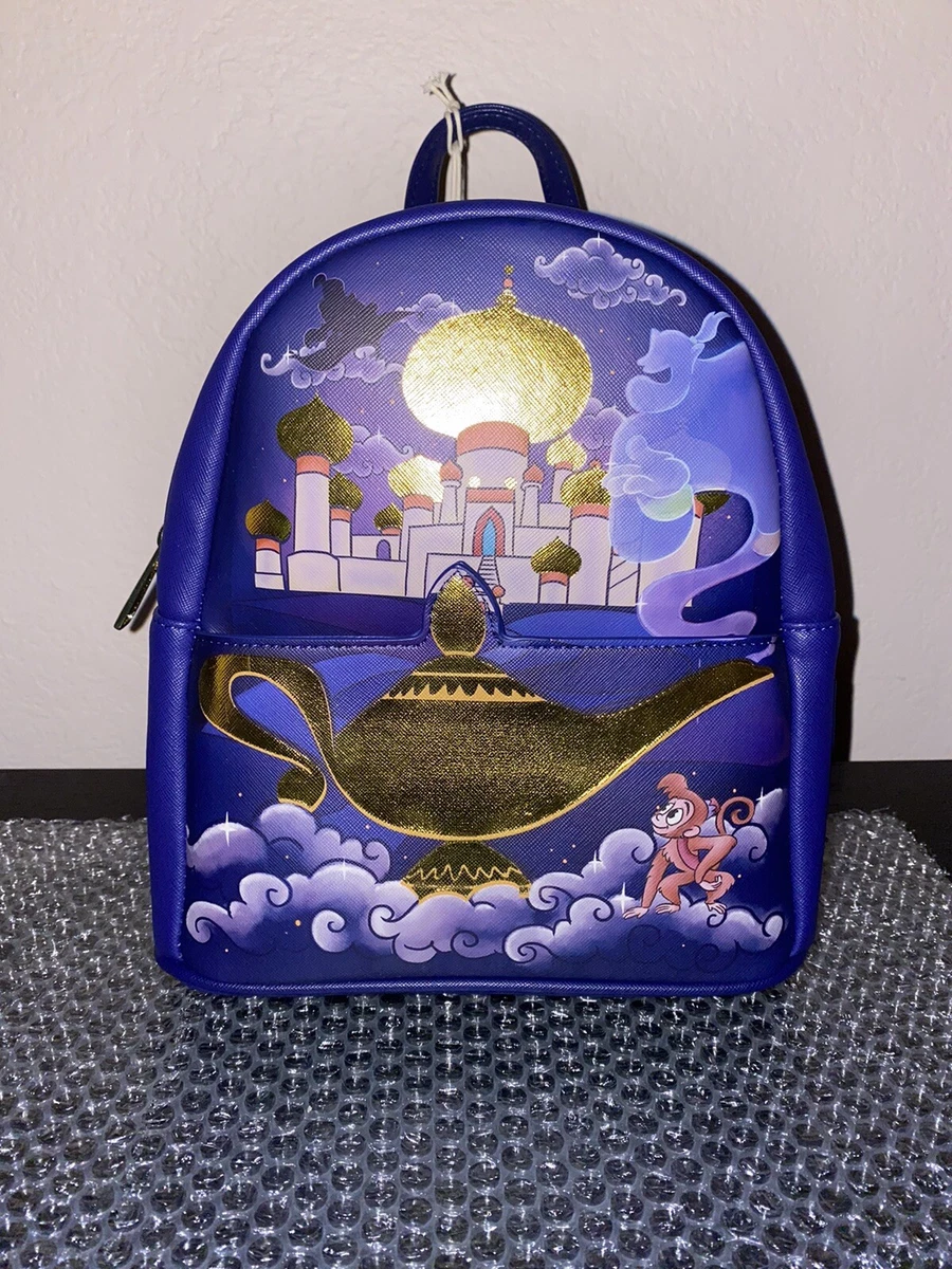 Loungefly Disney Aladdin Jasmine Castle Mini Backpack series FAST SAFE SHIPPING