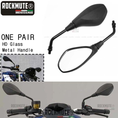 For DR650S DRZ400S/SM Convex Rear View Mirror Metal Stem Quick Release Kit