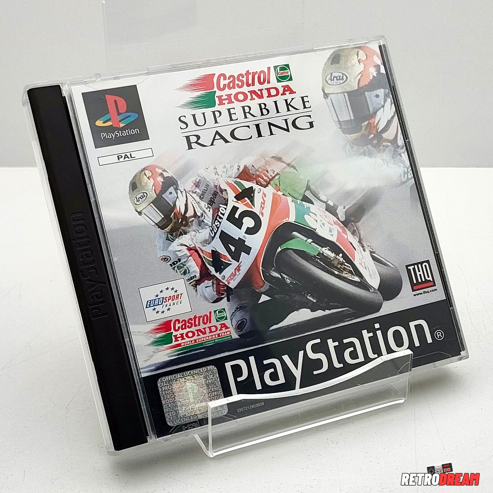CASTROL HONDA SUPERBIKE RACING - SONY PS1 PAL FR COMPLET - TBE