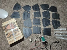 Vintage Eldon Indianapolis 8" Slot Car Toy Road Race 1963 Untested - No cars