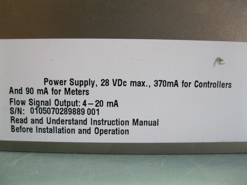 3/8 Zoll Brooks MF50S/AC1DA1BAOKA1B1 Massendurchflussregler O2 20 SLPM H14 - Bild 6 von 9