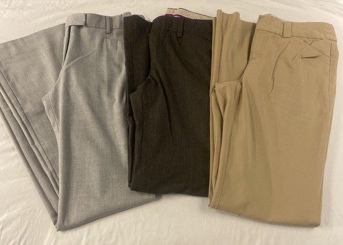 Gap Lot of 3 Dress Pants Slacks 10 Tall 