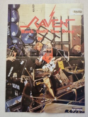 Wendeposter Poster / Raven ''Rock Until You Drop''+ Solstice / 59,0 x 42,0 cm