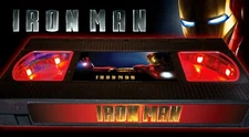Iron Man (2008) - Retro VHS Lamp +Remote Control - Marvel MCU Movie