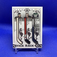 2022 Leaf Lumber Stick Rack /5 Hasek/Brodeur/Belfour/Kolzig/Vanbiesbrouck/Fuhr