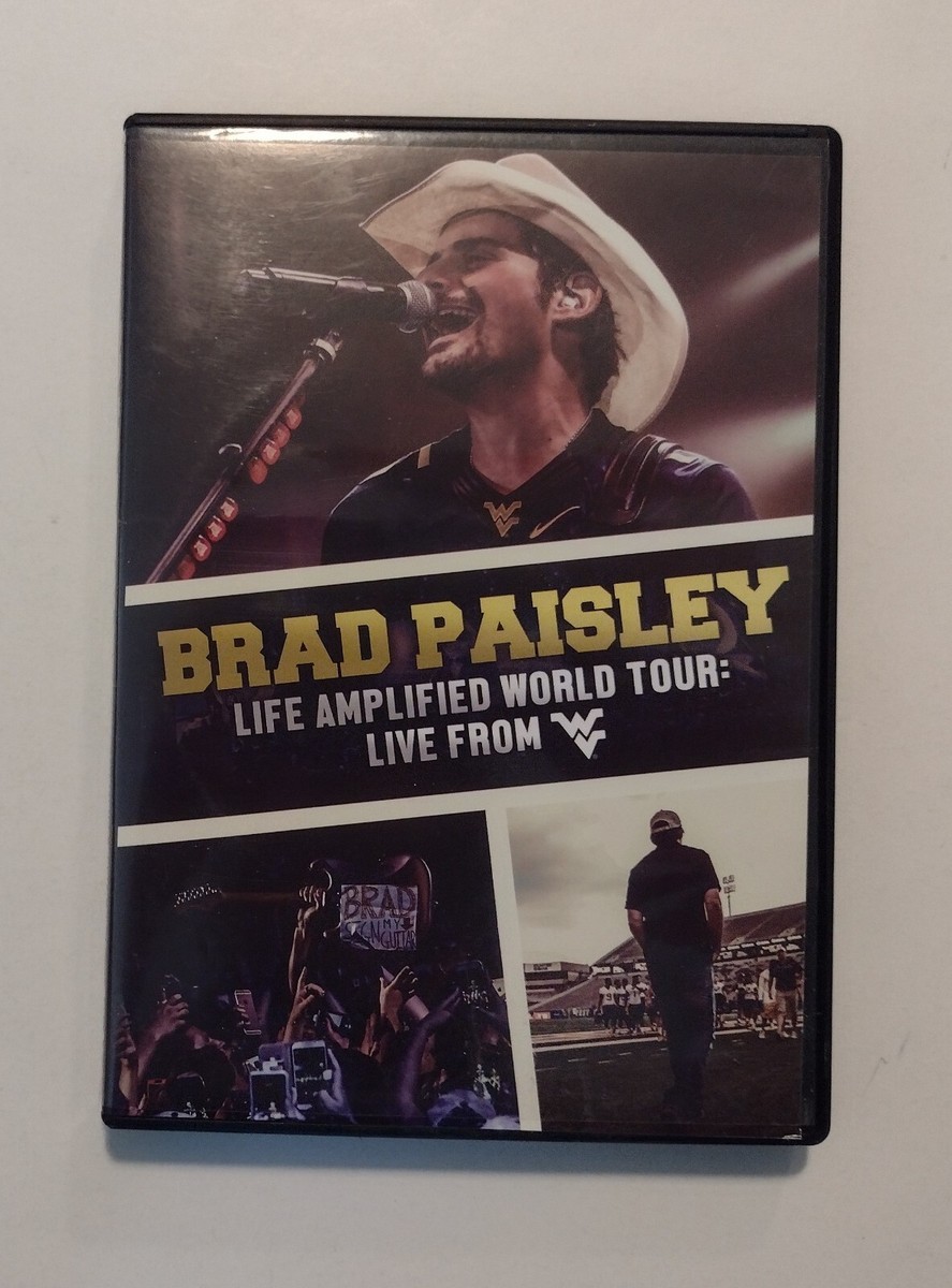【中古】 Brad Paisley ブラッドペイズリー / Life Amplified World Tour: Live From Wvu Watch Brad Paisley - Life Amplified World Tour: Live From