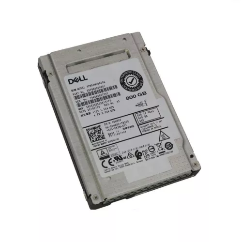 DHRVV Dell Toshiba Enterprise 800GB MLC SAS 12Gbps 2.5" SSD 0DHRVV KPM5XMUG800G - Picture 1 of 2
