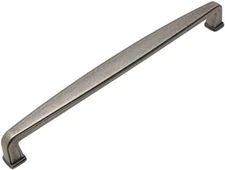 10 Pack -  4392-192WN Weathered Nickel Modern Cabinet Hardware Handle Pull - 7-1