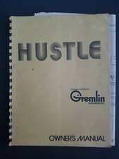 Original VINTAGE 1977 Hustle Arcade Game Owner's Manual & Schematics image