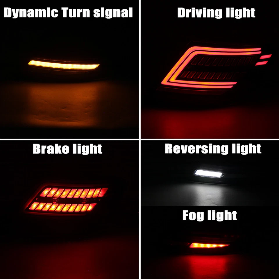 Smoked LED Tail Lights For Mercedes Benz W204 C200 C250 C300 2007 2008 2009-2014 - Image 2 of 4